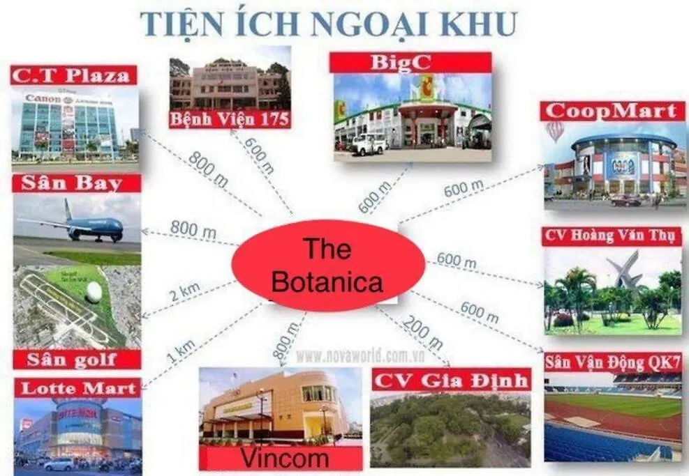 The Botanica - Apartment Near Airport - Very Nice Ho Chi Minh City